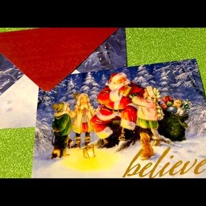 Believe Christmas Card